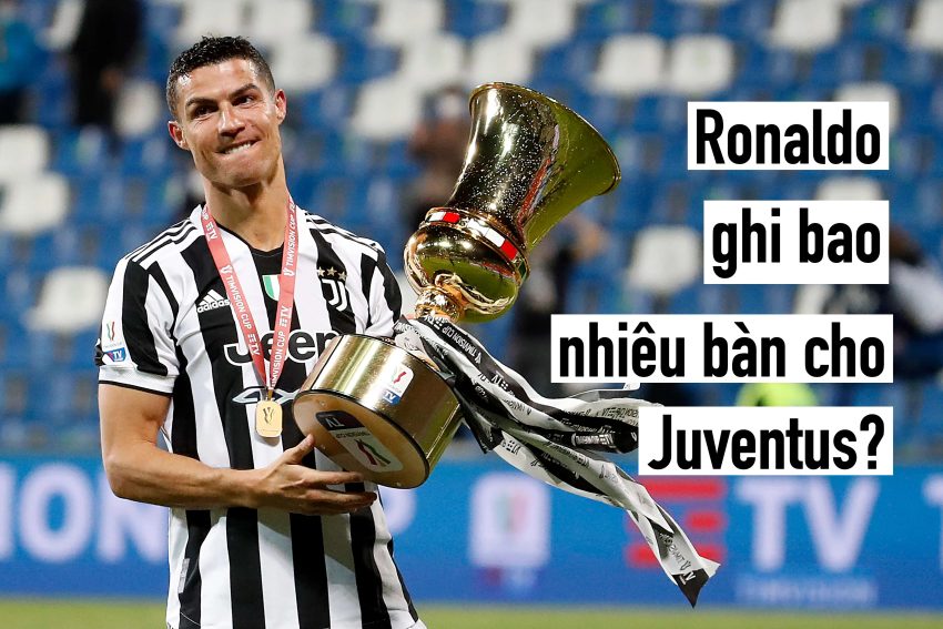 Ronaldo ghi bao nhiêu bàn cho Juventus?